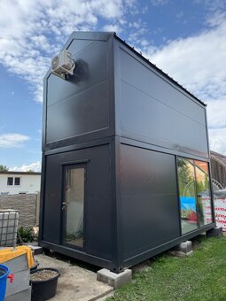 Obytný modulový poschodový kontajner tiny house, chalet - 4