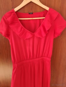 CALZEDONIA dlhé červené šaty (true red) - 4