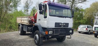 MAN 18.280 3s sklápač s HR, 4x4 - 4