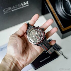 Graham, model Silverstone Endurance RED, originál hodinky - 4