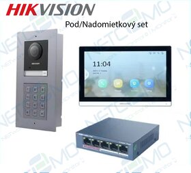 Modulárny set videovrátnika Hikvision s klávesnicou - 4