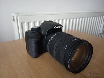 Zrkadlovka Canon a objektiv Sigma 18-200mm - 4