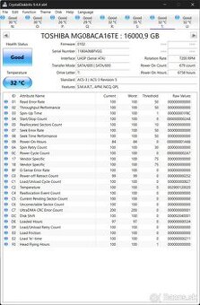 Toshiba MG08 16TB 3.5" SATA - 4