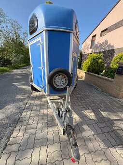 NOVA CENA (2900eur) Konský príves Cheval DEBON pre dva kone - 4