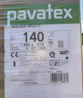 Drevovláknita doska PAVATEX ISOLAIR MULTI 140 - 4