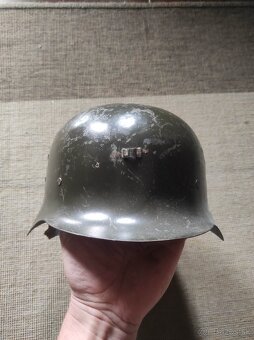 Stará nemecká vojenská prilba - 4