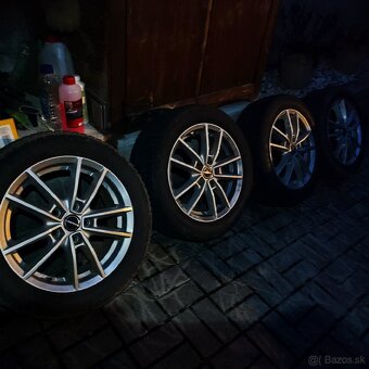Predám hliníkové disky 5x112r16 borbet VW - 4