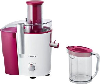 Odšťavovač Bosch MES25C0 biely/vínový - 4
