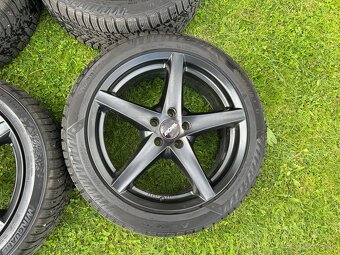 Alu disky 5x108 R18, zimné pneumatiky 235/45 R18, Peugeot - 4
