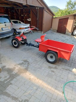 traktor/kultivátor HECHT 7100 SET - 4
