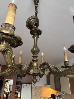 Mosadzný luster - 4