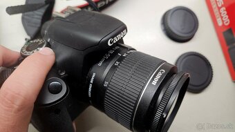 Zrkadlovka Canon EOS600D + objektív 18-55mm - 4