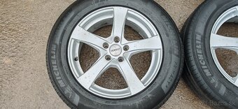 ALU Dezent 5x108 a letné Michelin Primacy 4 215/65 R17 - 4