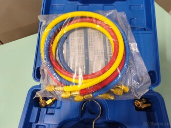 Sada manometrov určená pre klimatizačné a chladiace systémy. - 4