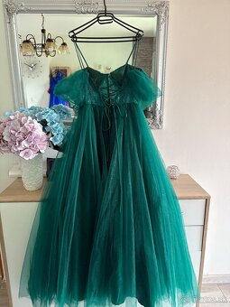 Zelené šaty 38/M - 4