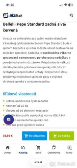 Detská cyklosedačka - 4