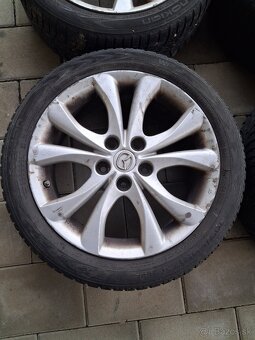 Predam hliníkové kolesá R17 original mazda - 4