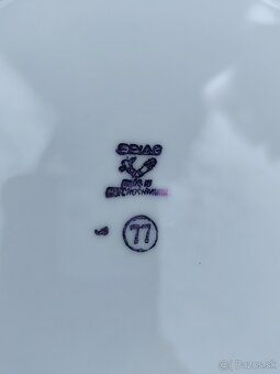 Starý porcelánový tanier - 4