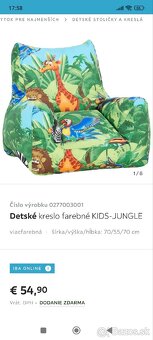 Detské farebné kreslo - 4