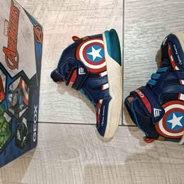 Geox Marvel Captain America svietiace tenisky, veľkosť 28 - 4