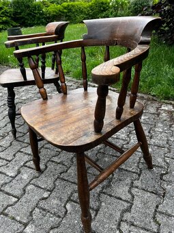 Starozitne rustikálne stoličky - 4