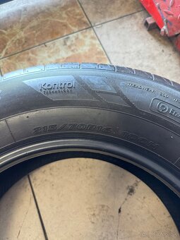 2.Pneumatiky Letne Hankook  215/70R16 4ks - 4
