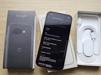 Google Pixel 9a 5G 8GB/128 GB Obsidian,top - ako novy,zaruka - 4