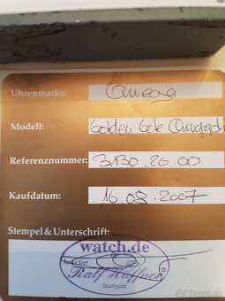 Omega Golden Gate Automatic Moon Phase - 4