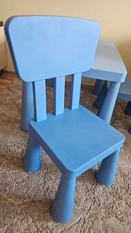 Detský stôl s 2 stoličkami Ikea - 4