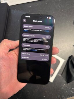 Apple iPhone 15 Pro Max 256GB Black Titanium - 4
