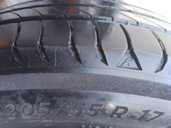 2x letné pneumatiky 205/55 r17 - 4