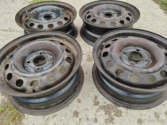 Plechové disky 4x100 R14 5.5J x 14 ET45 - 4