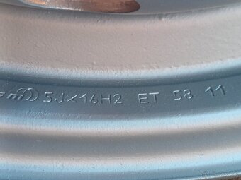 Plech disky Lada Niva- 5Jx16-ET-58-5x139,7 - 4