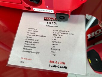 elektrocentrála Honda EU10i - 4