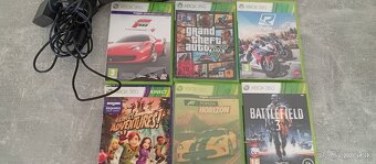 Predám x box 360projektor volant a LED tv všetko spolu - 4