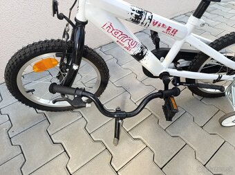 Detský bicykel 16 + pomocné kolieska - 4