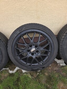 Original BBS 5x120 r18 zanovne pneu bmw z3 et38 8j - 4