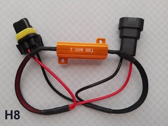 Rezistor pre H7, H1, H3, H4, HB4, H8, H9, H11 led (pár) - 4
