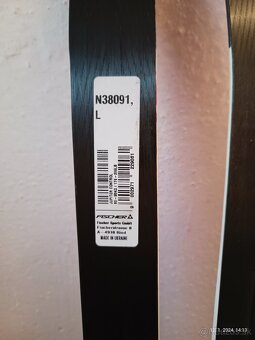 supinove bezky FISCHER dlzka 184 cm a 174 cm + palice - 4