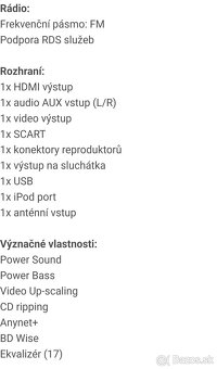 Predám mikro systém Samsung z DVD prehrávačom - 4