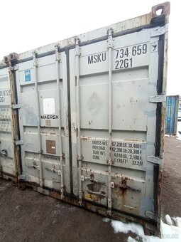 Námorný kontajner 20'DC 6M - 4
