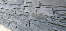 Obklad (betónový) kameň - šedý - 4