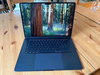 MacBook Air 15" M3 8C CPU 10C GPU 24GB 512GB Polmočna čiern - 4