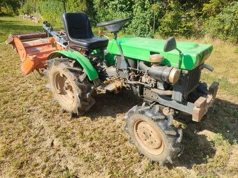 Kubota b 7000 4/4 + rotavátor - 4
