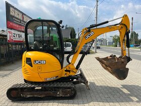 Minibager minirypadlo JCB 8025 ZTS, 3 lizice, rychloupinak - 4