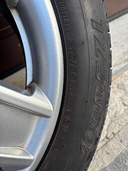 🛞 Sada pneumatík FIRESTONE 215/55 R16 – zachovalé - 4