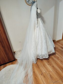 Princeznovske svadobné šaty - 4