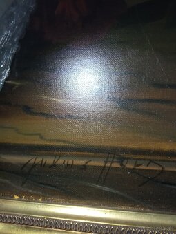 Obraz olejomaľba "Kytica" - 4