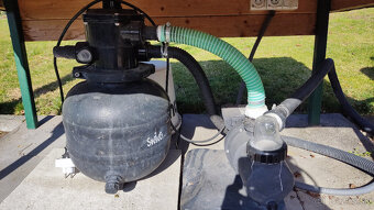 Predám bazén Azuro Vario V3 Drevo - 4