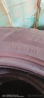 Predám letné gumy r17 - 4